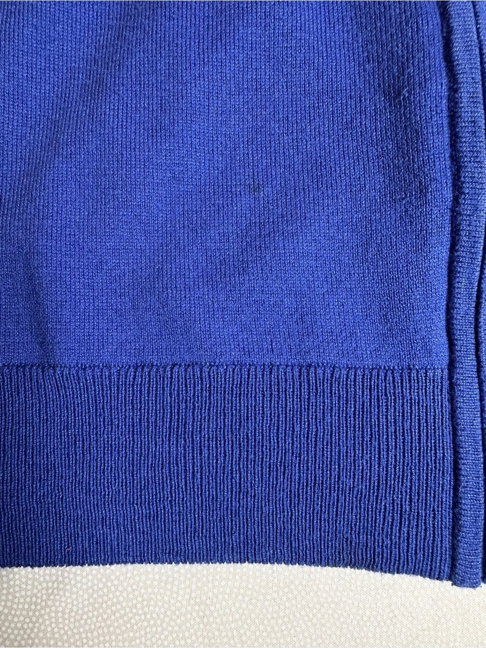 Polo Ralph Lauren Dragon Crest Full Zip Mock Neck Sweater Cashmere Blend  Blue M
